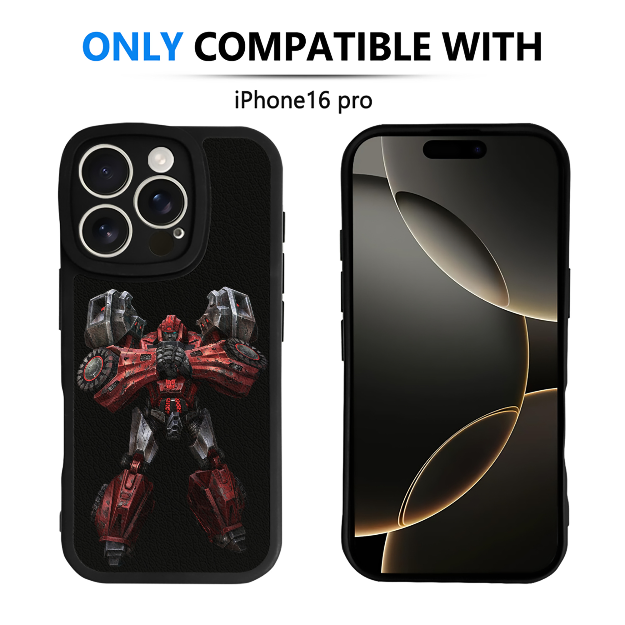 （画像用）  【iPhone 16シリーズ対応】シリコンスマホケース（レザー調） 材質：シリコン
